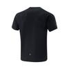Li-Ning Comfortable Simple Quick-Dry Round Neck Letter T-Shirt Men Tops Black ATSV367-1