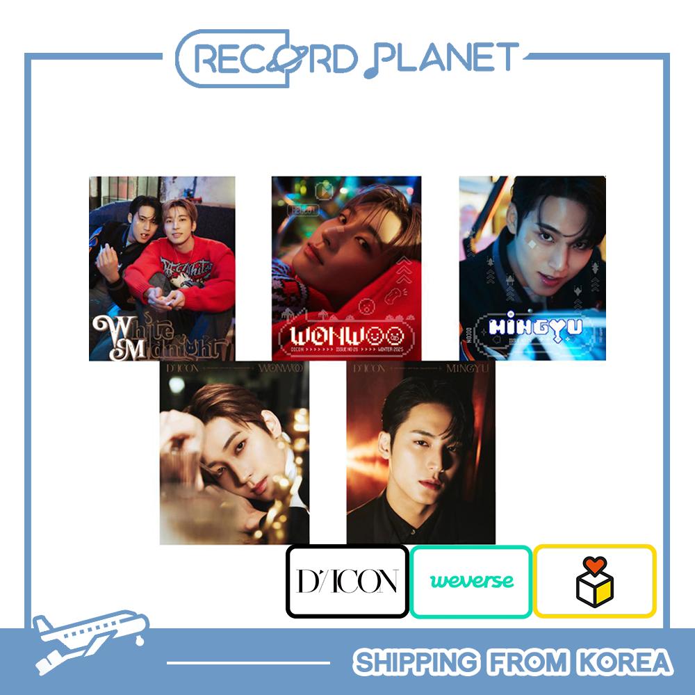 

[Предварительный заказ] DICON VOLUME N°26 Seventeen ВОНУ и МИНГЮ [POB] WONWOO-A (DICON)