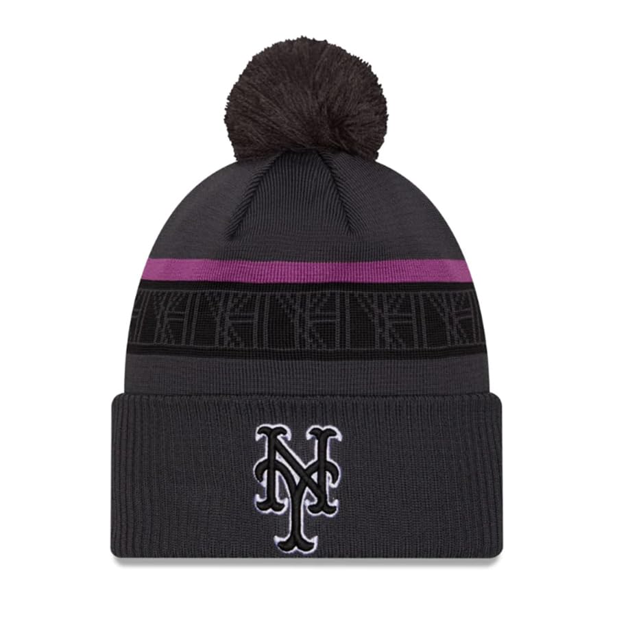 (New Era) Knit Beanie New York Mets 2024 MLB CITY CONNECT KNIT BEANIE NEW ERA NEW YORK METS Knit Hat KNIT CAP Knit Cap [Used]