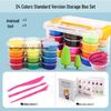 24-Color Non-Toxic Ultra-Light Handmade Clay Set for Kids - DIY Play Dough and Craft Kit