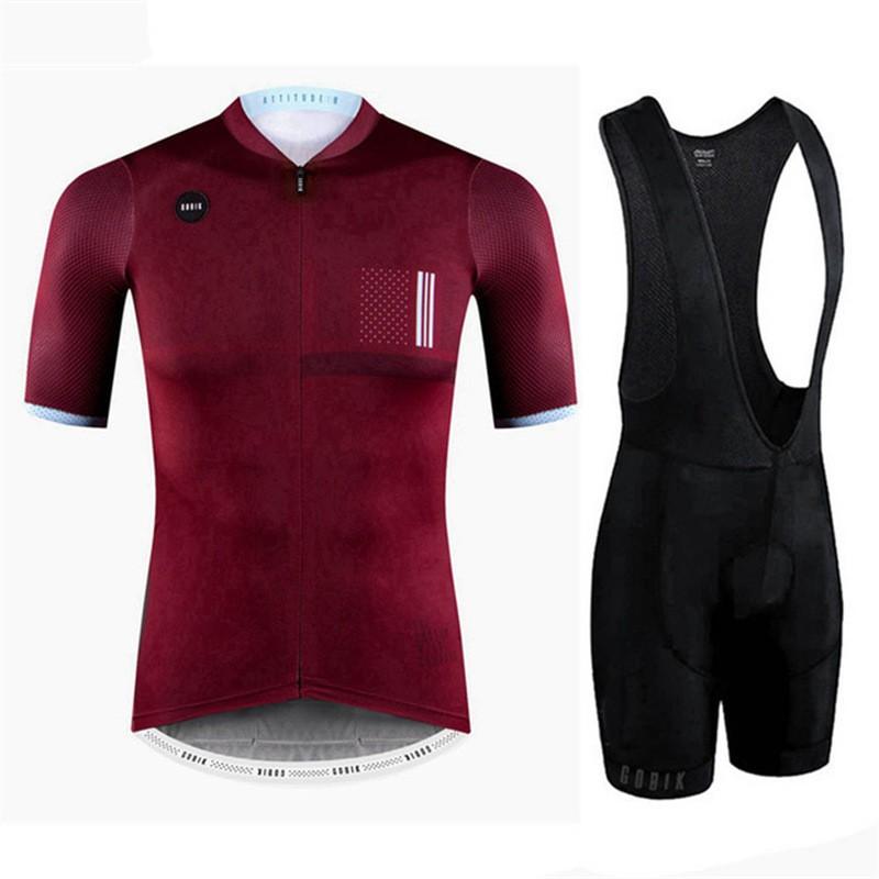 Short-sleeved Suspenders Shorts Riding Clothes Gobik Bicycle Silicone Cushion