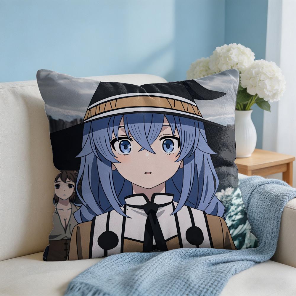 MMushoku TTensei Anime Cushion Cover Square Pillow Bedroom Sofa Leisure Comfort Living Room Home Decoration X