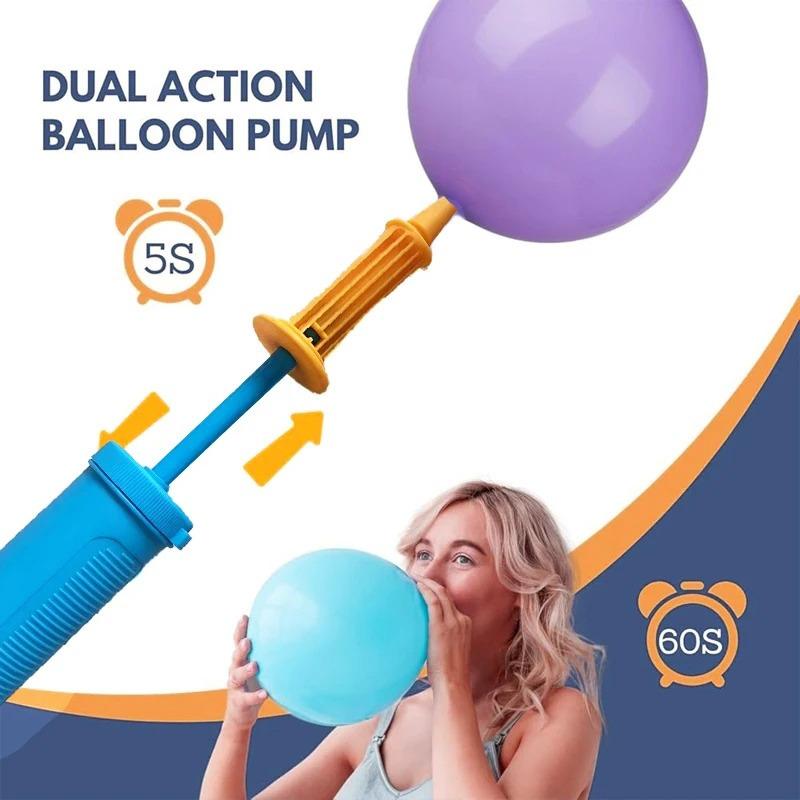 1/2PCS Handheld Balloon Pump - Portable Air Inflator, Practical Accessory for Wedding Birthday Party Decorations