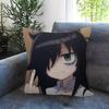 Anime Watamote Kuroki Tomoko Personalized Pillow Dust Cover Bedroom Kids Party Decoration Pillowcase Birthday Children Gift
