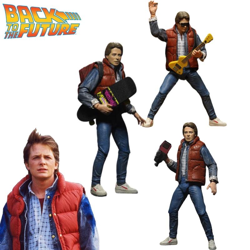 Back To The Future Martin Doll Model Anime Collectible Figure Classic Sci-fi Movie Memorabilia Pvc Material Home Decor