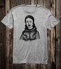 Unisex Cotton T Tee Shirt Russian Prison Tattoo Art Traditional Woman Snake