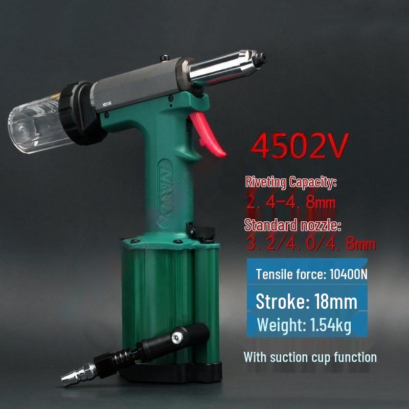 Naiwei High-Force Pneumatic Rivet Gun for Stainless Steel Rivets