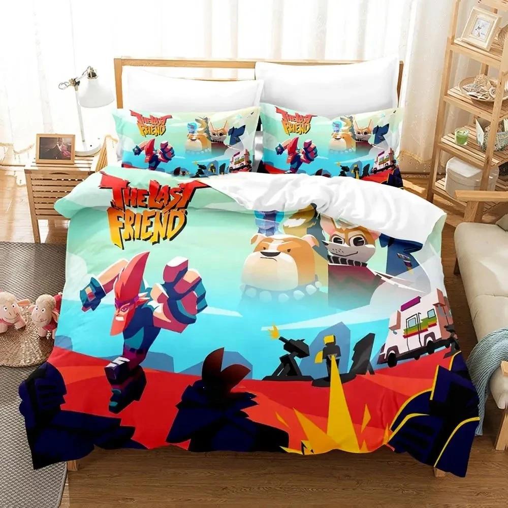 The Last Friend Bedding Set Single Twin Full Queen King Size Bed Set Adult Kid Bedroom Duvetcover Sets Anime Parure De Lit Bed