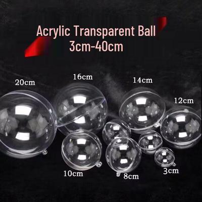 Transparent Acrylic Hanging Ornament Ball for Decoration and Kindergarten Environment Creation