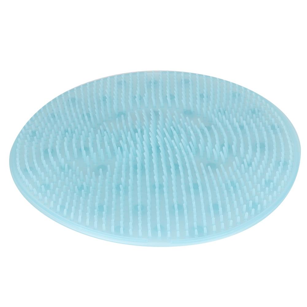 

Подушка для массажа спины с растиранием ног, нескользящая присоска, массажный коврик для ванной комнаты Blue