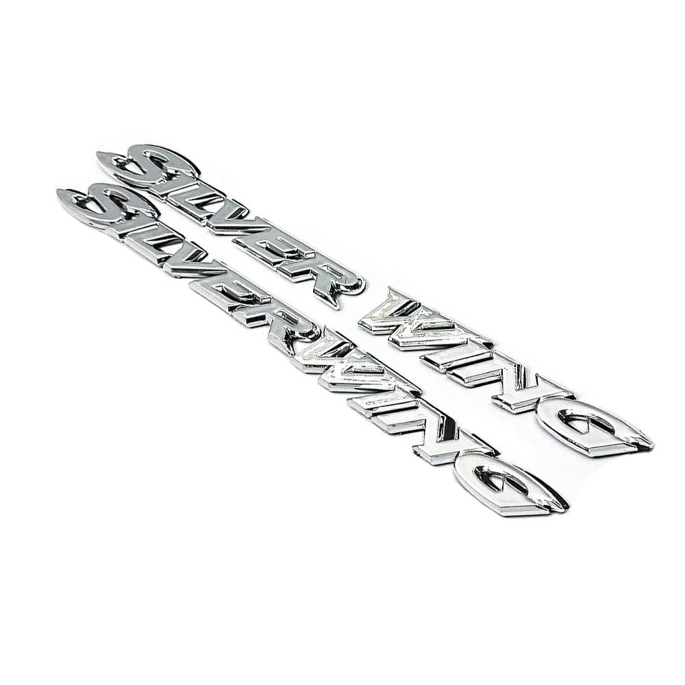 For Honda Silver Wing 600 400 Motorcycle Accessories Fuel Tank Logo 3D Badge Logo Decals Decorative Sticker GT 250 400 600