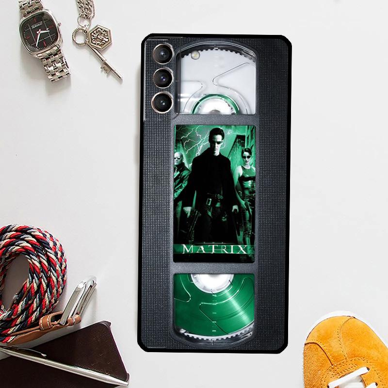 Matrix Cover For Samsung Galaxy S23 Ultra S8 S9 S10 S22 Plus S20 S21 FE Note 10 20 S24 Ultra Case