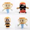 Brinquedos de Pelúcia Lendários do Cuphead Capitão Brineybeard Boneca Macia de Enchimento Para Crianças e Fãs