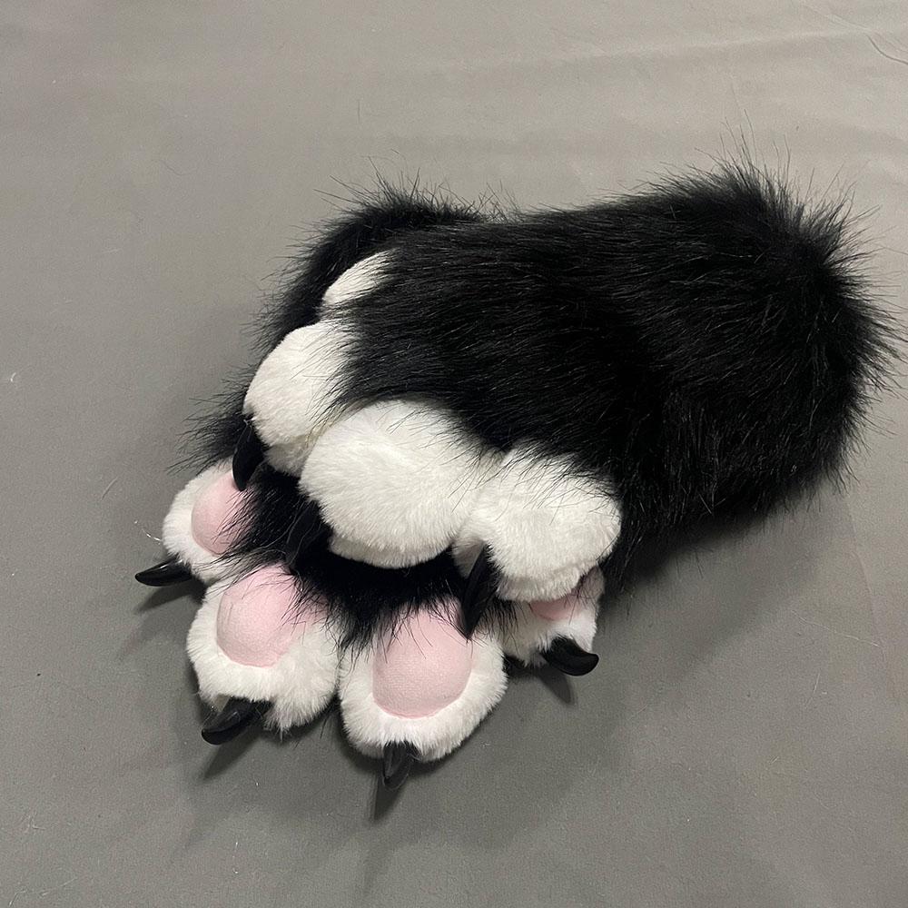 Kig doplněk Kigurumi Fursuit Zvířecí drápy Nehty Rukavice Cosplay Kostým Nositelná Zvířecí tlapa Cosplay Rekvizity Dětský dárek