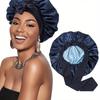 Double Layer Hair Cap for Sleeping Bonnets for Women Round Haircare Women Headwear Night Hat Reversible Head Cover