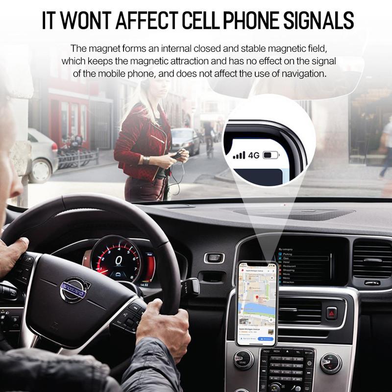 1Pcs Magnetic Car Phone Holder Metal Stand Accessories For BMW M E46 E90 E60 F30 F10 E39 E36 F20 G30 G20 E87 E92 E91 E30 F11 F31