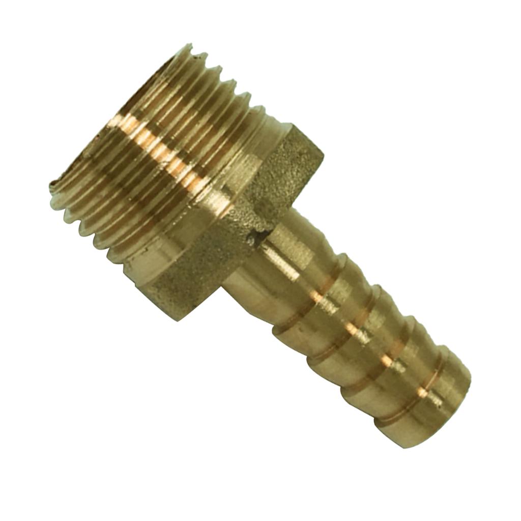 Messing Widerhaken Schlauch Passform Stecker Adapter 12mm Stacheldraht x g3/8 weiblich Rohr 3pcs Messing Widerhaken Schlauch Passform Stecker Adapter 12mm Stacheldraht x g3/8 weiblich Rohr 3pcs