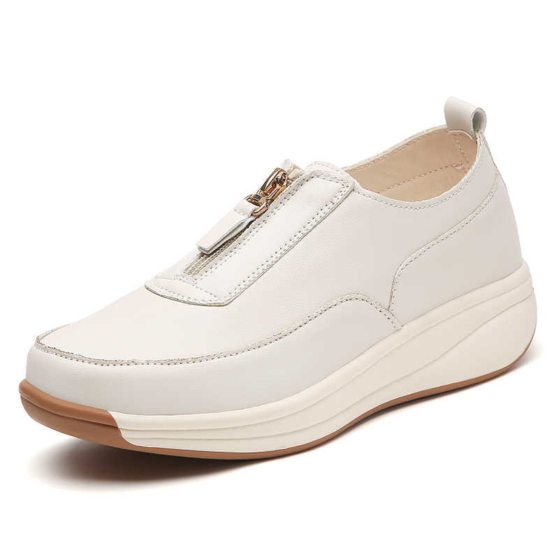 Fashion Round Nose Appearance Increases Multicoloured Shoes For Women Mary Jane Brown Woman Sneakers Trainer Brand Sports