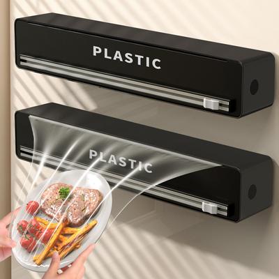 Taglierina Magnetica da Parete per Pellicola Trasparente e Carta Stagnola per Cucina e Pasticceria