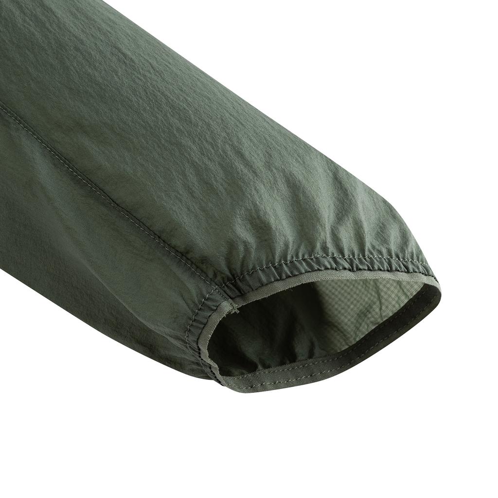 Anta Outdoors Lightweight Woven Sports Jacket Summer 2026 Hooded Unisex Jacket Seaweed-Green 972626603-8