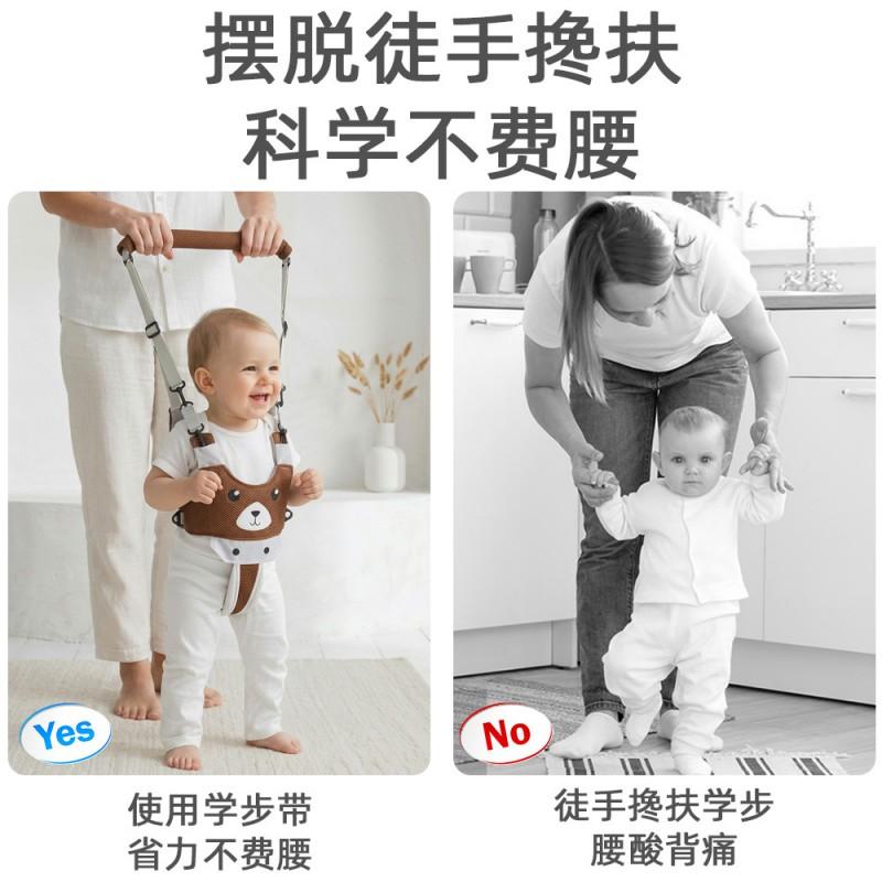 Baby Toddler Walking Harness With Breathable Mesh Adjustable Safety Leash 8-24 Months Cartoon Animal Design