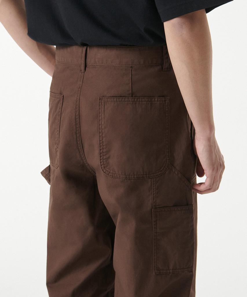 Musinsa Standard Double Knee Carpenter Pants [Baroque Brown]