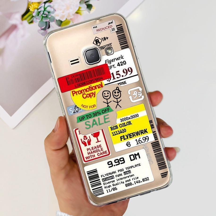 For Samsung J1 2016 Case SM-J120F Cover Fashion Marble Flower Soft Silicone Phone Cover For Samsung J1 Mini J105F J 1 2016 Funda