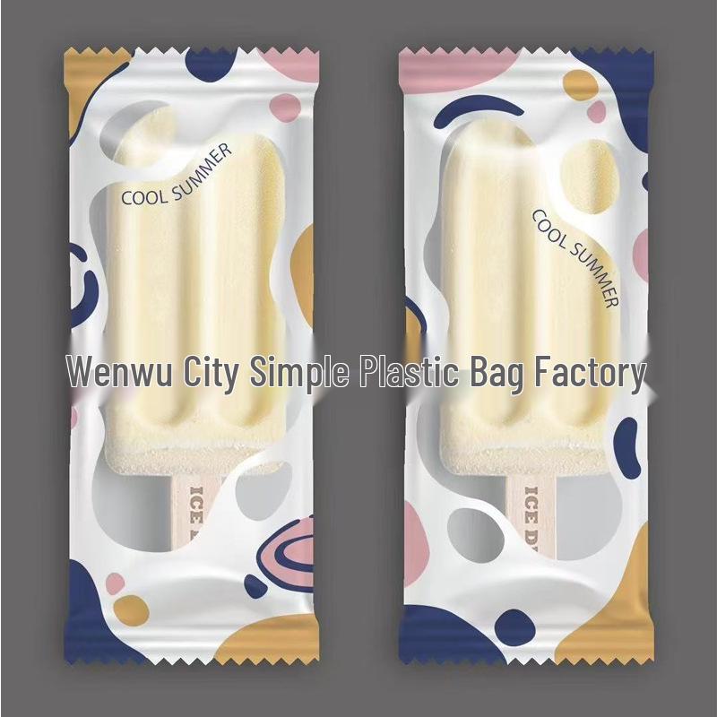Manual Ice Cream Packaging Machine with Food-Grade Disposable Popsicle Sticks