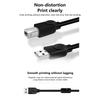 1.5/3/5M Usb Printer Cable Usb Type A To B Male To Male For Canon  Hp Label Printer Dac Usb Printe Usb 2.0 Printer Cable