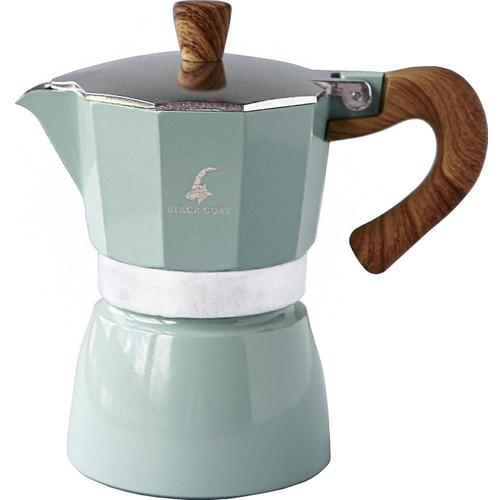 

Горшок Moka с 3 чашками Black Goat - бирюзовый