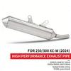 Modified Exhaust Tail Pipe for 250 SX/XC/XCW & 300 EXC/XC Models