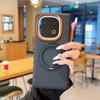 Applicable To iQOO13 Mobile Phone Case with Bracket 360 ° Rotating Iqoo13 Gold Armor Leather Protective Case Iqoo13 Hard