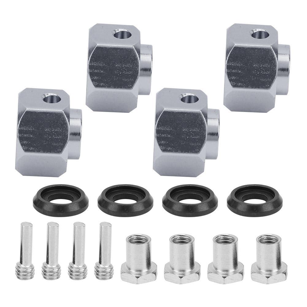 Hex Hub Widening Connector 8mm Accessory for 1 10 RC Model Car Couleur titane