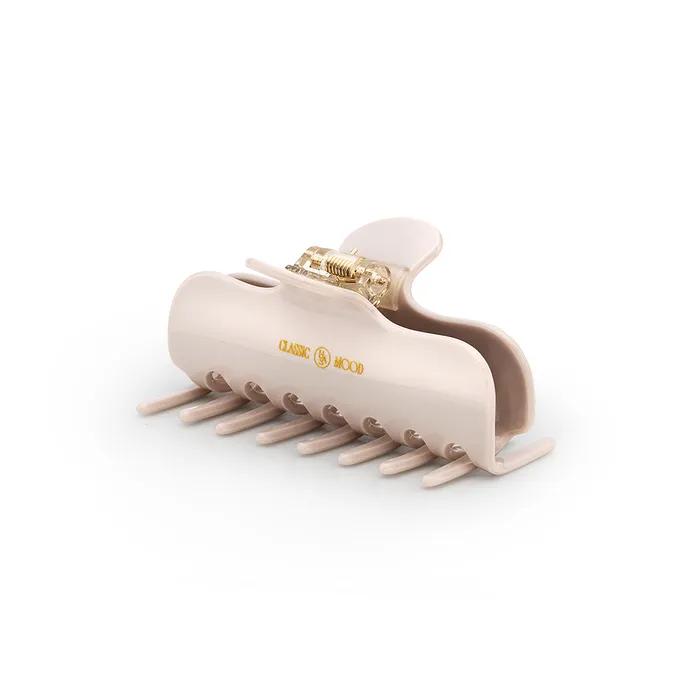 HON008 Classic mood Hair Clip (L) (Ivory, Black)