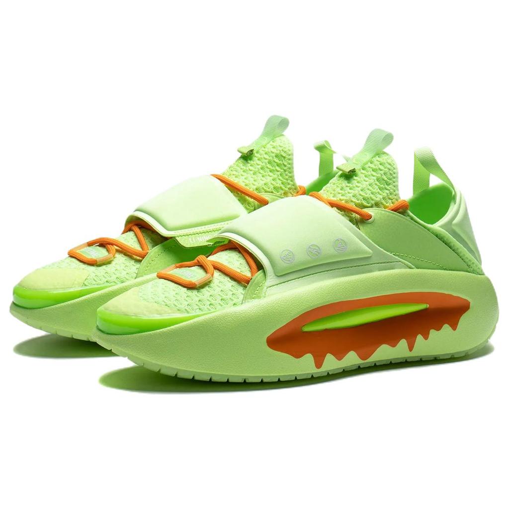 New LiNing Cloud Travel Lite Casual Shoes Men's Low top Fluorescent Ice Green AZGS047-3