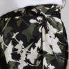 Women's Summer Verdant Floral Midi Skirt