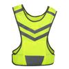 Açık Hava Sporları Bisiklet Koşu Yürüyüşü için Yüksek Görünürlük Ayarlanabilir Yansıtıcı Yelek