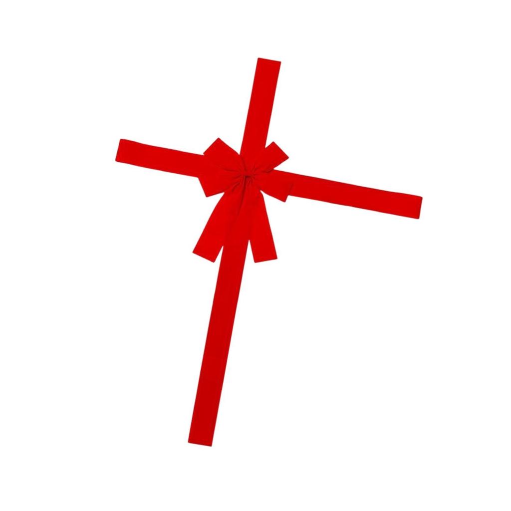 Schranktür Schleifenband Rote Weihnachtsbaumschleife für Haustür Weihnachten Weihnachtsbaum