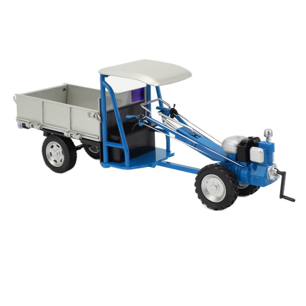 1Celsius16 Simulation Agriculture Walking Tractor Alloy Static Agricultural Tractor Model Toy for Children