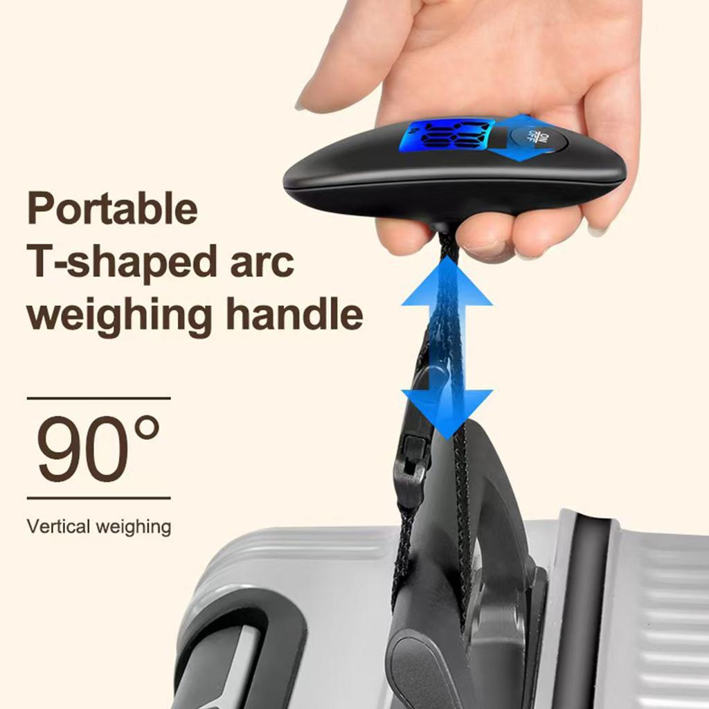 Portable 40kg Luggage Scale for Home Use with High Precision Sensor and Easy To Read LCD Display Home Use Baggage Scale