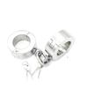 Stainless Steel Extra Heavy Locking Handcuffs, Foot Cuffs & Collar Set for Adult Use