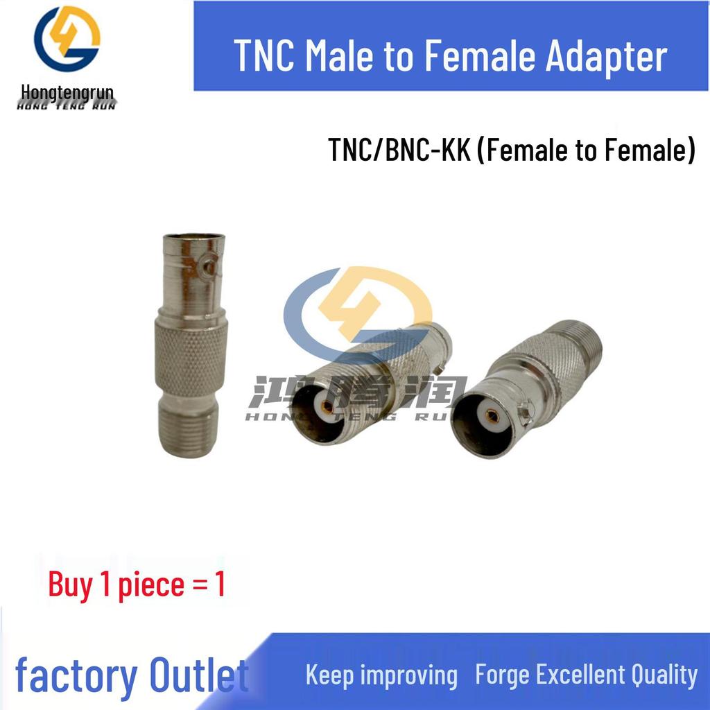 TNC To BNC RF Adapter - Male/Female Connector (TNC-JK To BNC-JK Q9)