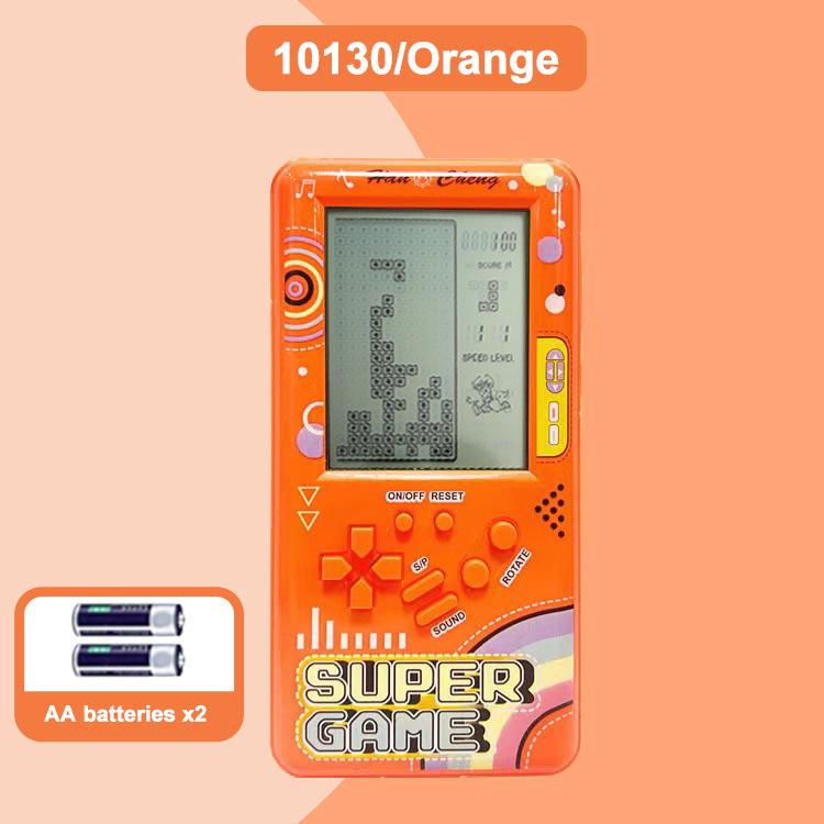 Retro Tetris Handheld Game Console with Large Screen for Kids - Retro 80s/90s Classic Electronic Toy