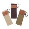 Mahogany Folding Chopsticks Outdoor Camping Picnic Travel Tableware Non-Slip Dinnerware Chopstick With Storage Bag Carabiner