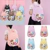 Large Capacity Cartoon Backpack With Transparent Window Perfect For Kids School Use