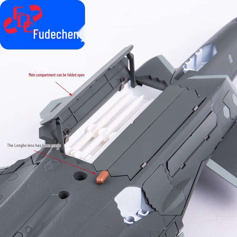 Fudecheng J-20 Fighter Jet Alloy Model