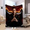 1 Stück Decke mit Horrorfilm-Thema, Ganzjahres-Leichtgewicht für Zuhause, Büro, Outdoor-Nickerchen, Multifunktionale Decke, Halloween-Geschenke