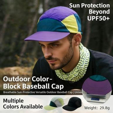 Upf50+ Quick Dry Baseball Cap Men Women Ultra Light Cooling 5 Panel Hat Breathable Mesh Outdoor Running Sports Summer Sun Caps