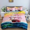 Sailing Ship Pattern Duvet Cover Set 3D Print Boat For Boys Teen Adult Bedding Set Polyester Comforter Cover Full King Twin Size