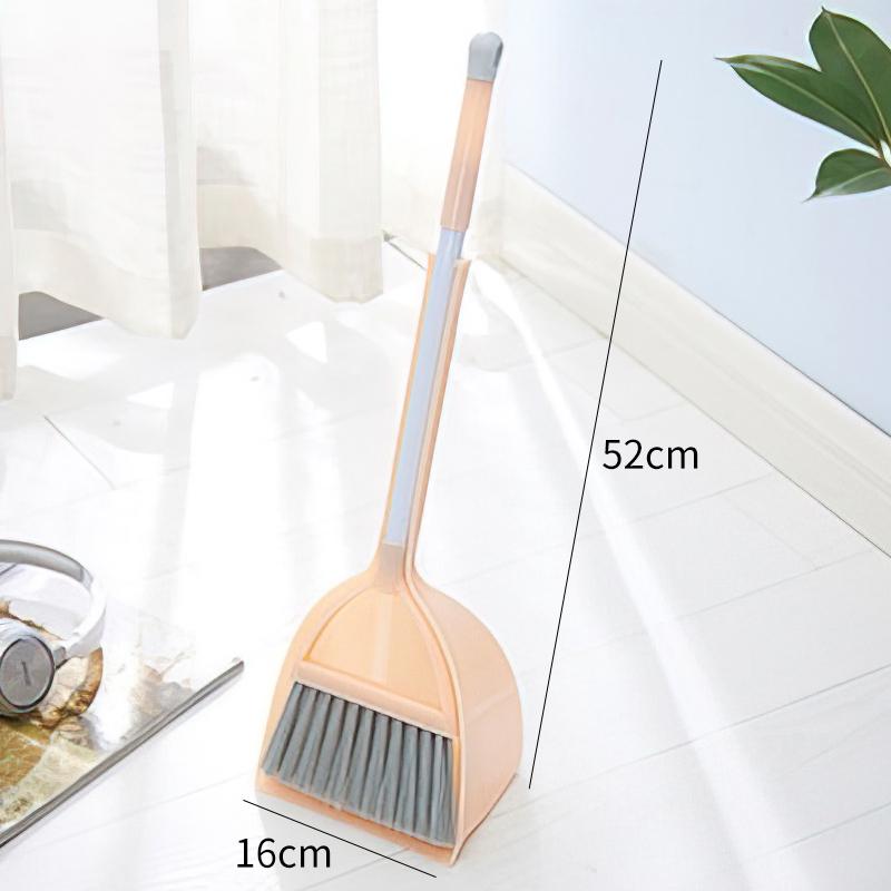 

Креативный мини-набор из веника и совка для детей – Идеальная игрушка для подметания